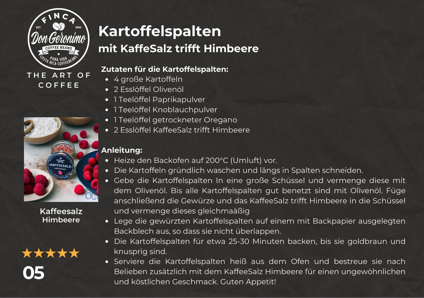 Mühle KaffeeSalz | 70g | 6 Sorten